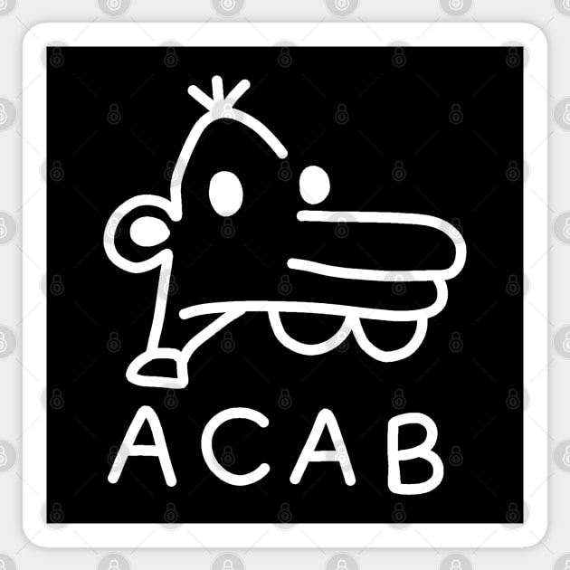 Manny Heffley ACAB Sticker by valentinahramov